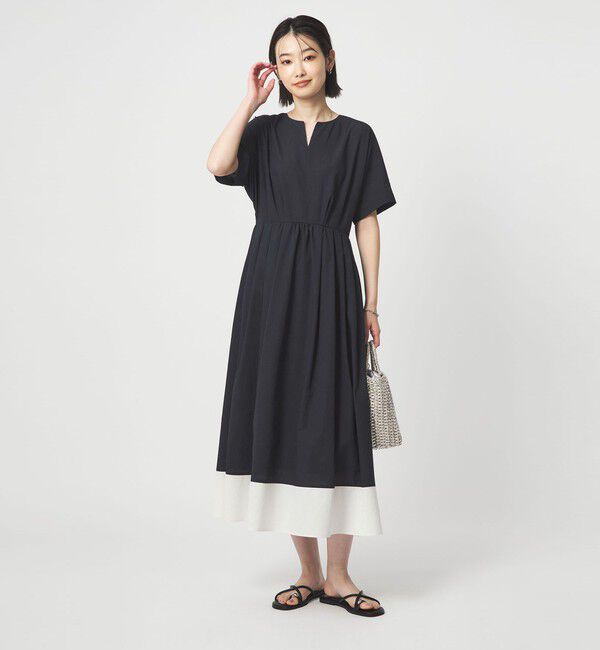 UNITED ARROWS green label relaxing「Breeze Cool ワンピース マシンウォッシャブル 通気性 UVカット」|ワンピース|