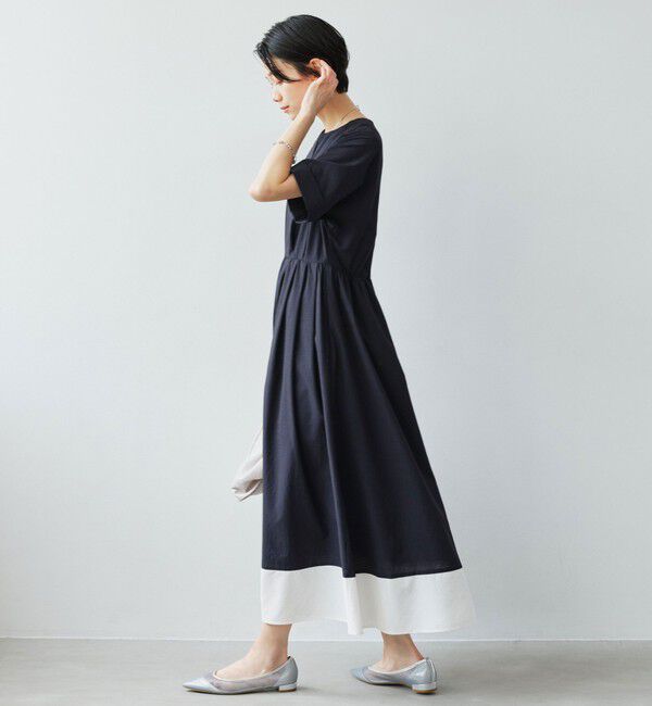 UNITED ARROWS green label relaxing「Breeze Cool ワンピース マシンウォッシャブル 通気性 UVカット」|ワンピース|