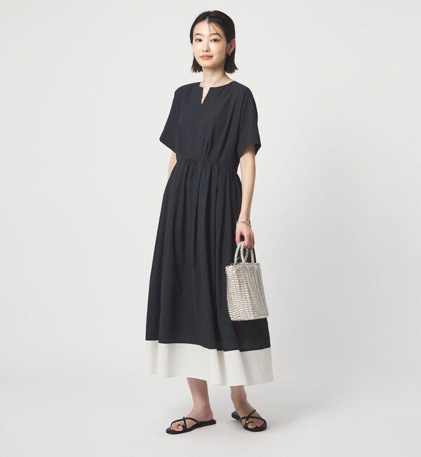 UNITED ARROWS green label relaxing「Breeze Cool ワンピース マシンウォッシャブル 通気性 UVカット」|ワンピース|