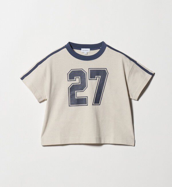 UNITED ARROWS green label relaxing「【WEB限定】ナンバープリント Tシャツ/ キッズ 100cm-160cm」|Tシャツ・カットソー|