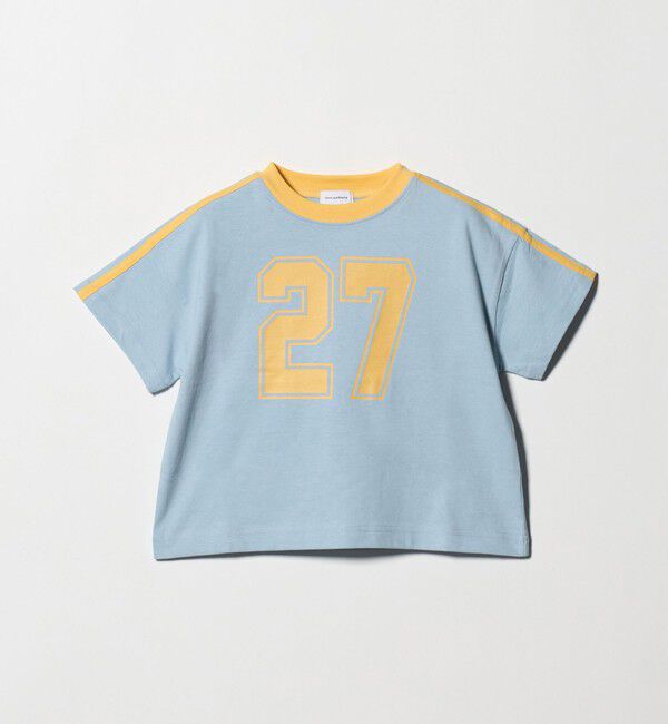 UNITED ARROWS green label relaxing「【WEB限定】ナンバープリント Tシャツ/ キッズ 100cm-160cm」|Tシャツ・カットソー|