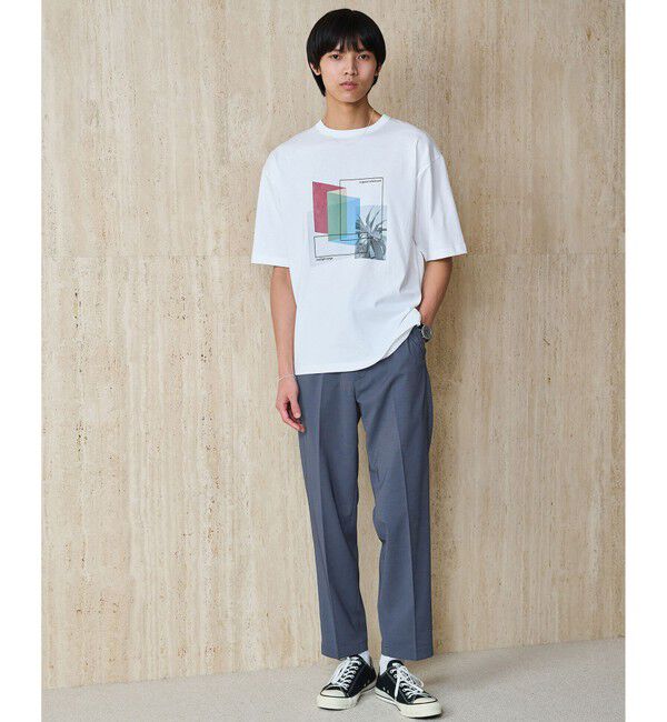 UNITED ARROWS green label relaxing「ポリエステル ドビー ワイド ユーティリティ イージー パンツ W2 -接触冷感・吸水速乾・ストレッチ-」|その他|