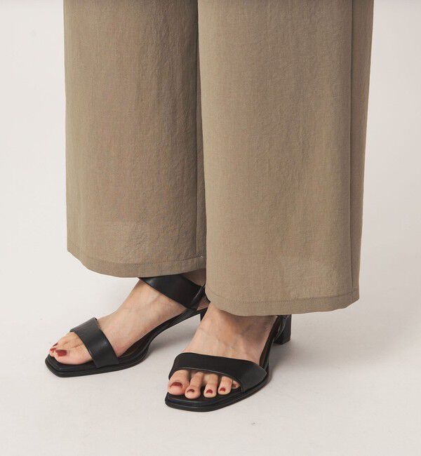 UNITED ARROWS green label relaxing「【結論シリーズ】ダブルフレアオールインワン マシンウォッシャブル 通気性 ストレッチ」|オールインワン|