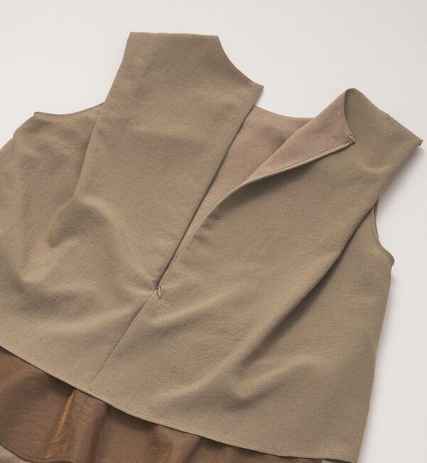 UNITED ARROWS green label relaxing「【結論シリーズ】ダブルフレアオールインワン マシンウォッシャブル 通気性 ストレッチ」|オールインワン|