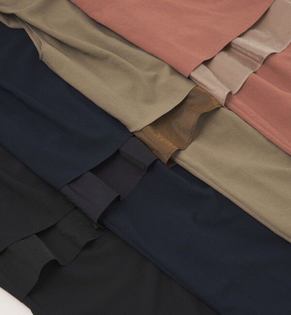 UNITED ARROWS green label relaxing「【結論シリーズ】ダブルフレアオールインワン マシンウォッシャブル 通気性 ストレッチ」|オールインワン|