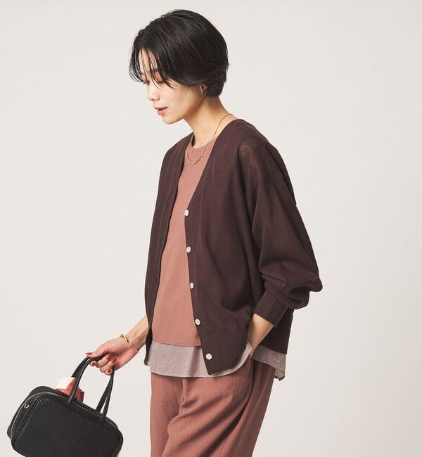 UNITED ARROWS green label relaxing「【結論シリーズ】ダブルフレアオールインワン マシンウォッシャブル 通気性 ストレッチ」|オールインワン|