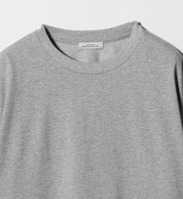 UNITED ARROWS green label relaxing「【WEB限定】＜at ease＞袖フリル  ショートスリーブ カットソー」|Tシャツ・カットソー|