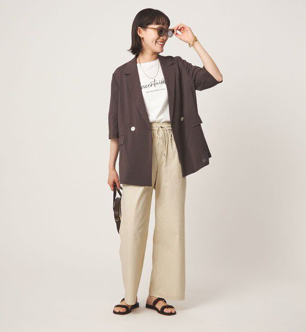 UNITED ARROWS green label relaxing「［size SHORT/TALLあり］オルマイ LI/MIX ベイカー パンツ 2」|その他|