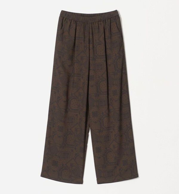 UNITED ARROWS green label relaxing「スカーフプリント パンツ」|その他|