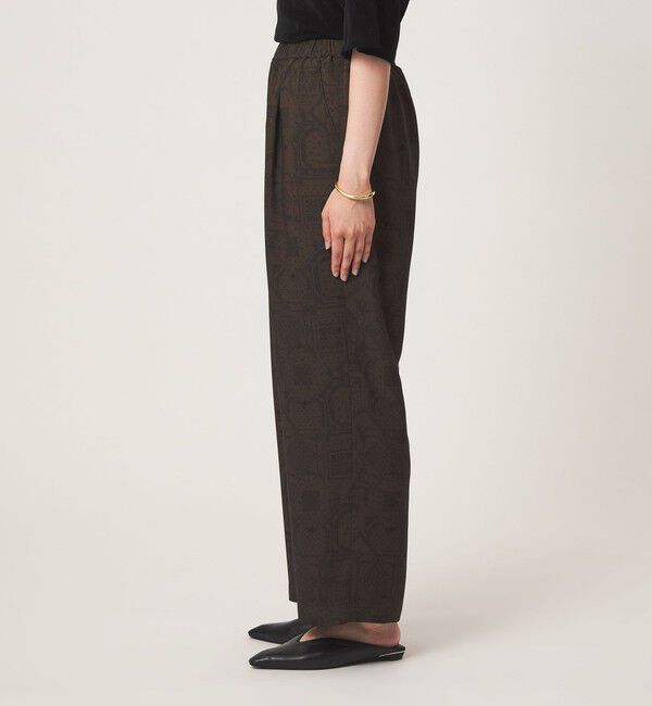 UNITED ARROWS green label relaxing「スカーフプリント パンツ」|その他|