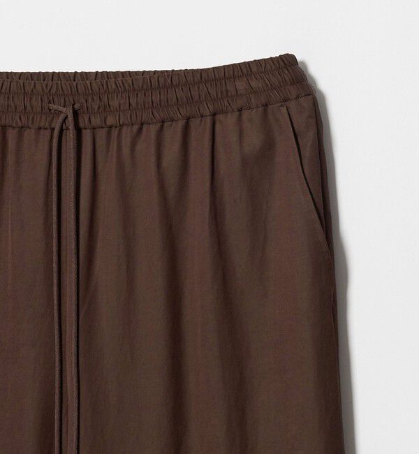 BEAUTY&YOUTH UNITED ARROWS「コットンレーヨンサテン ドローストワイドパンツ」|その他|
