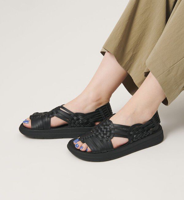 BEAUTY&YOUTH UNITED ARROWS「＜MALIBU SANDALS＞レザーライク キャニオン サンダル」|サンダル|
