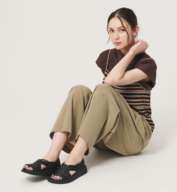 BEAUTY&YOUTH UNITED ARROWS「＜MALIBU SANDALS＞レザーライク キャニオン サンダル」|サンダル|