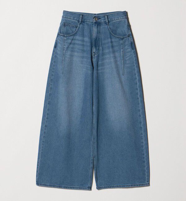 BEAUTY&YOUTH UNITED ARROWS「ライトオンス ワイド デニムパンツ」|デニム|