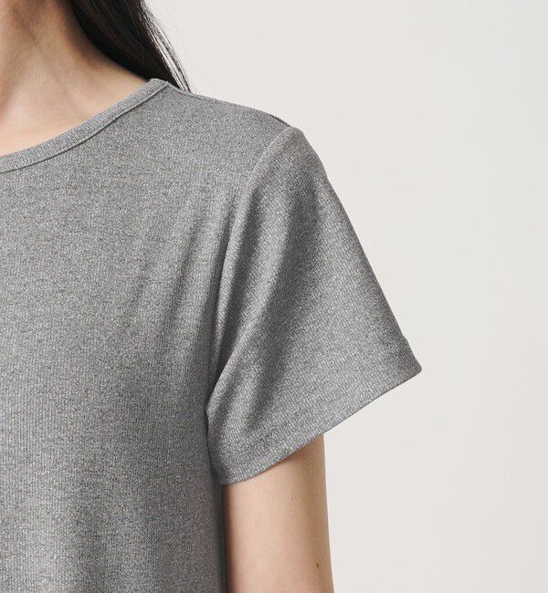 BEAUTY&YOUTH UNITED ARROWS「【WEB限定】リブショートスリーブ カットソーワンピース」|ワンピース|