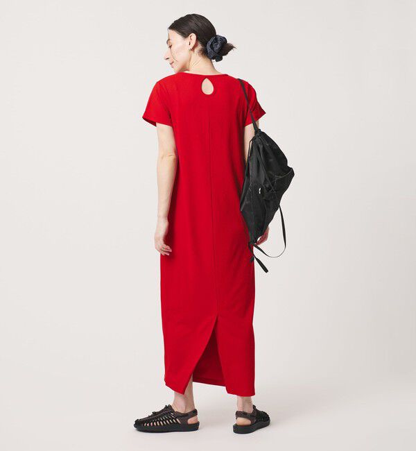BEAUTY&YOUTH UNITED ARROWS「【WEB限定】リブショートスリーブ カットソーワンピース」|ワンピース|