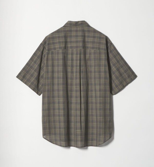 STEVEN ALAN「＜Steven Alan＞ スラブ チェック レギュラーカラー ショートスリーブ シャツ」|シャツ・ブラウス|