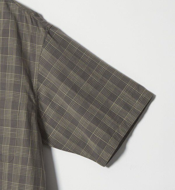 STEVEN ALAN「＜Steven Alan＞ スラブ チェック レギュラーカラー ショートスリーブ シャツ」|シャツ・ブラウス|