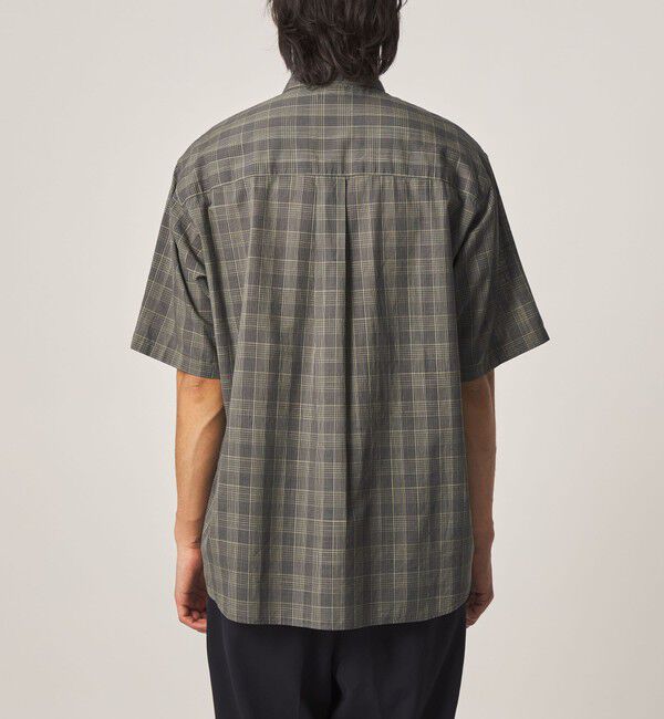 STEVEN ALAN「＜Steven Alan＞ スラブ チェック レギュラーカラー ショートスリーブ シャツ」|シャツ・ブラウス|