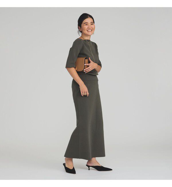 Demi-Luxe BEAMS 「シンプル ボートネック ニット .M」|ニット・セーター|
