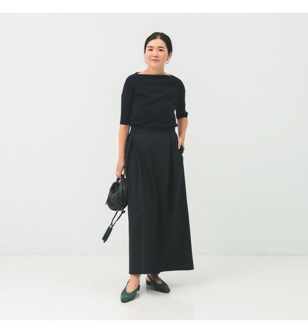 Demi-Luxe BEAMS 「シンプル ボートネック ニット .M」|ニット・セーター|