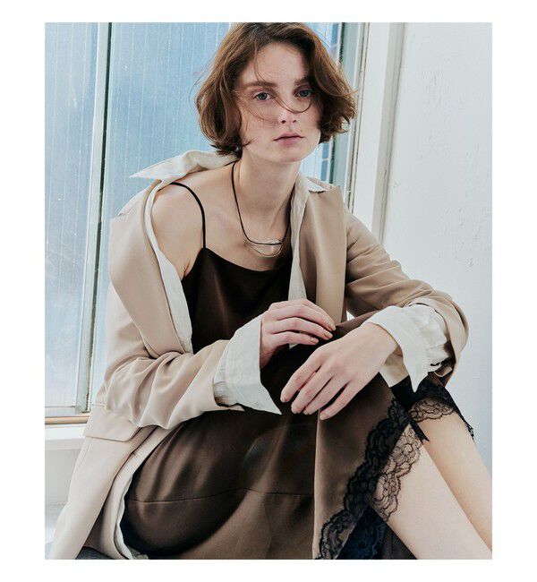 Demi-Luxe BEAMS 「Lemme. / Mass コード ネックレス」|その他|BLACK&times;CLEAR