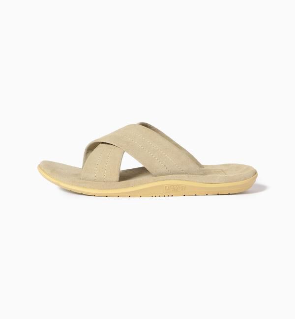 SHIPS「ISLAND SLIPPER: SHIPS(シップス) 別注 クロスストラップ サンダル」|サンダル|