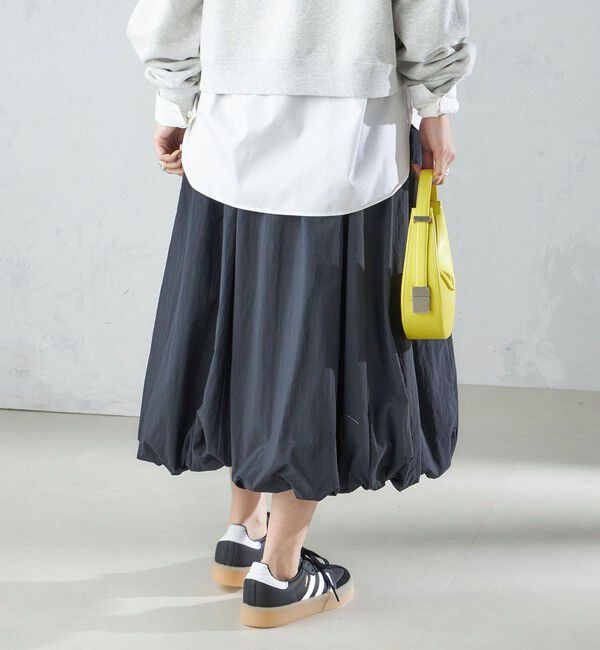 SHIPS for women「〈手洗い可能〉タック バルーン スカート 24SS ◇」|スカート|