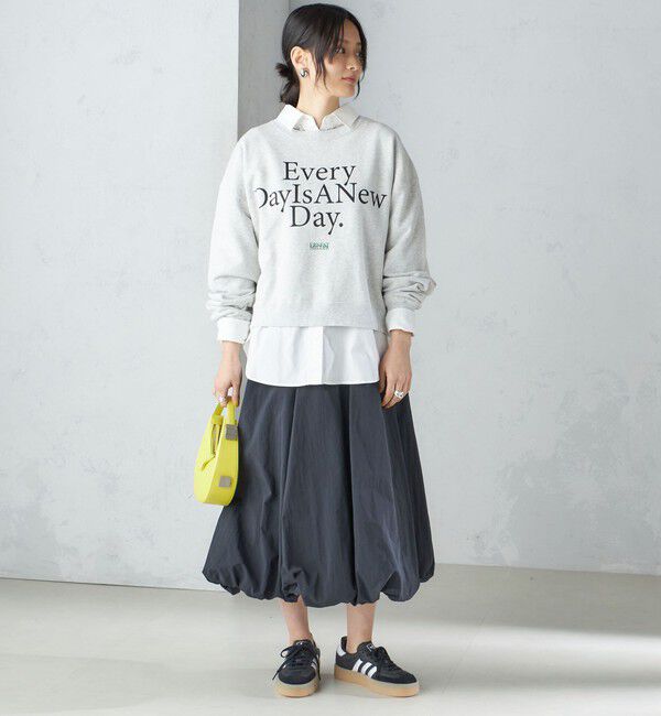 SHIPS for women「〈手洗い可能〉タック バルーン スカート 24SS ◇」|スカート|