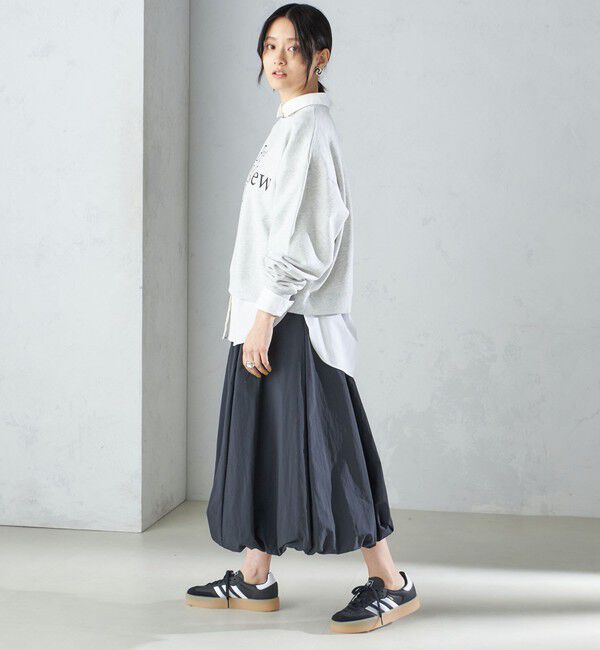 SHIPS for women「〈手洗い可能〉タック バルーン スカート 24SS ◇」|スカート|