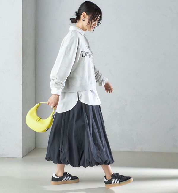 SHIPS for women「〈手洗い可能〉タック バルーン スカート 24SS ◇」|スカート|