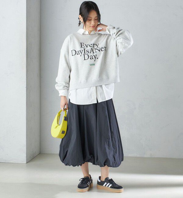 SHIPS for women「〈手洗い可能〉タック バルーン スカート 24SS ◇」|スカート|