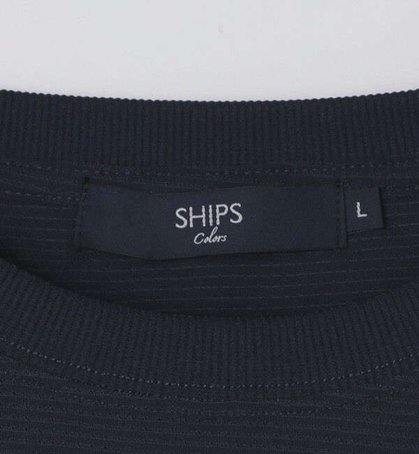 SHIPS Colors 「SHIPS Colors:〈UVカット・接触冷感・吸水速乾〉ハイスペック メッシュ Tシャツ」|Tシャツ・カットソー|