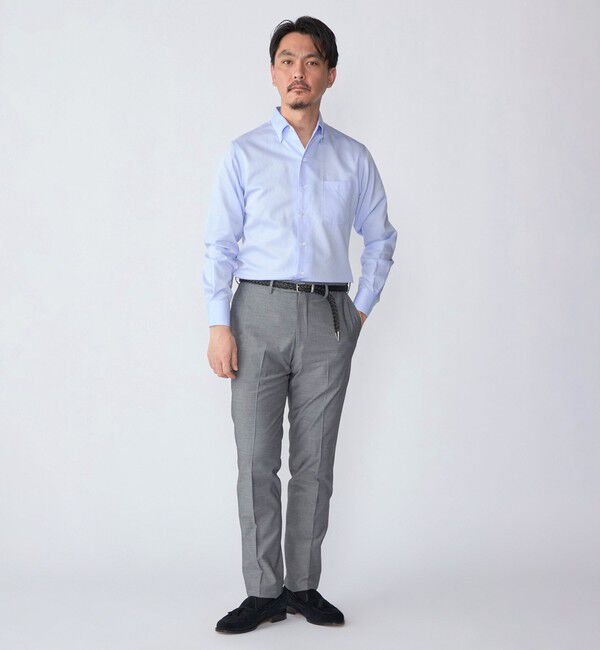 SHIPS「SHIPS:〈手洗い可能〉INFITEX 2WAY ストレッチ スラックス」|スラックス|