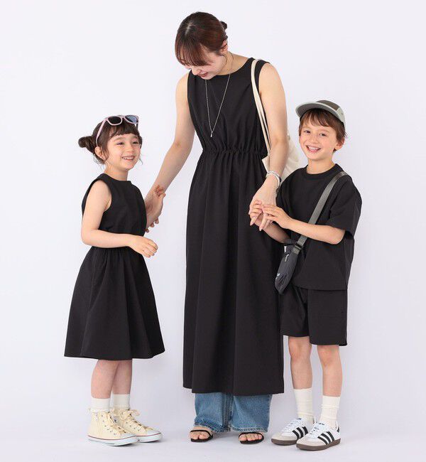 SHIPS KIDS「【SHIPS KIDS別注】ARCH&LINE:〈家族おそろい/WOMENS〉SOLOTEX(R) ワンピース」|ワンピース|