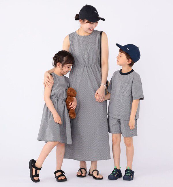 SHIPS KIDS「【SHIPS KIDS別注】ARCH&LINE:〈家族おそろい/WOMENS〉SOLOTEX(R) ワンピース」|ワンピース|