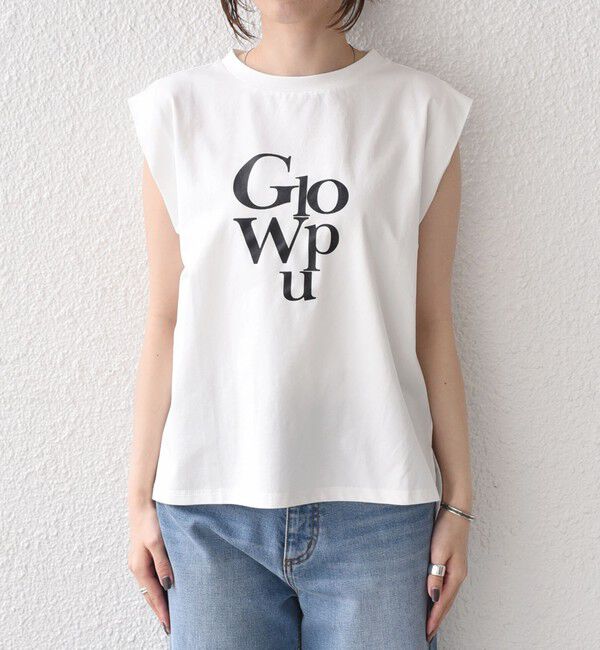 SHIPS Colors 「SHIPS Colors:〈接触冷感〉ショルダータック プリント トップス◇」|Tシャツ・カットソー|