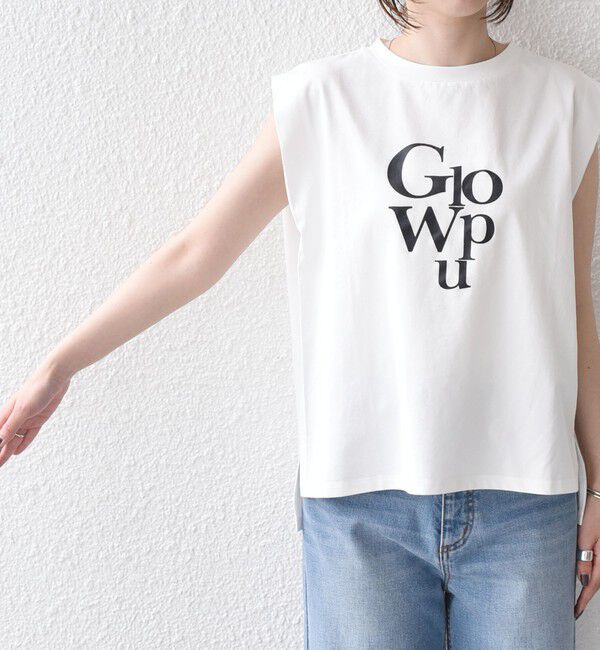 SHIPS Colors 「SHIPS Colors:〈接触冷感〉ショルダータック プリント トップス◇」|Tシャツ・カットソー|
