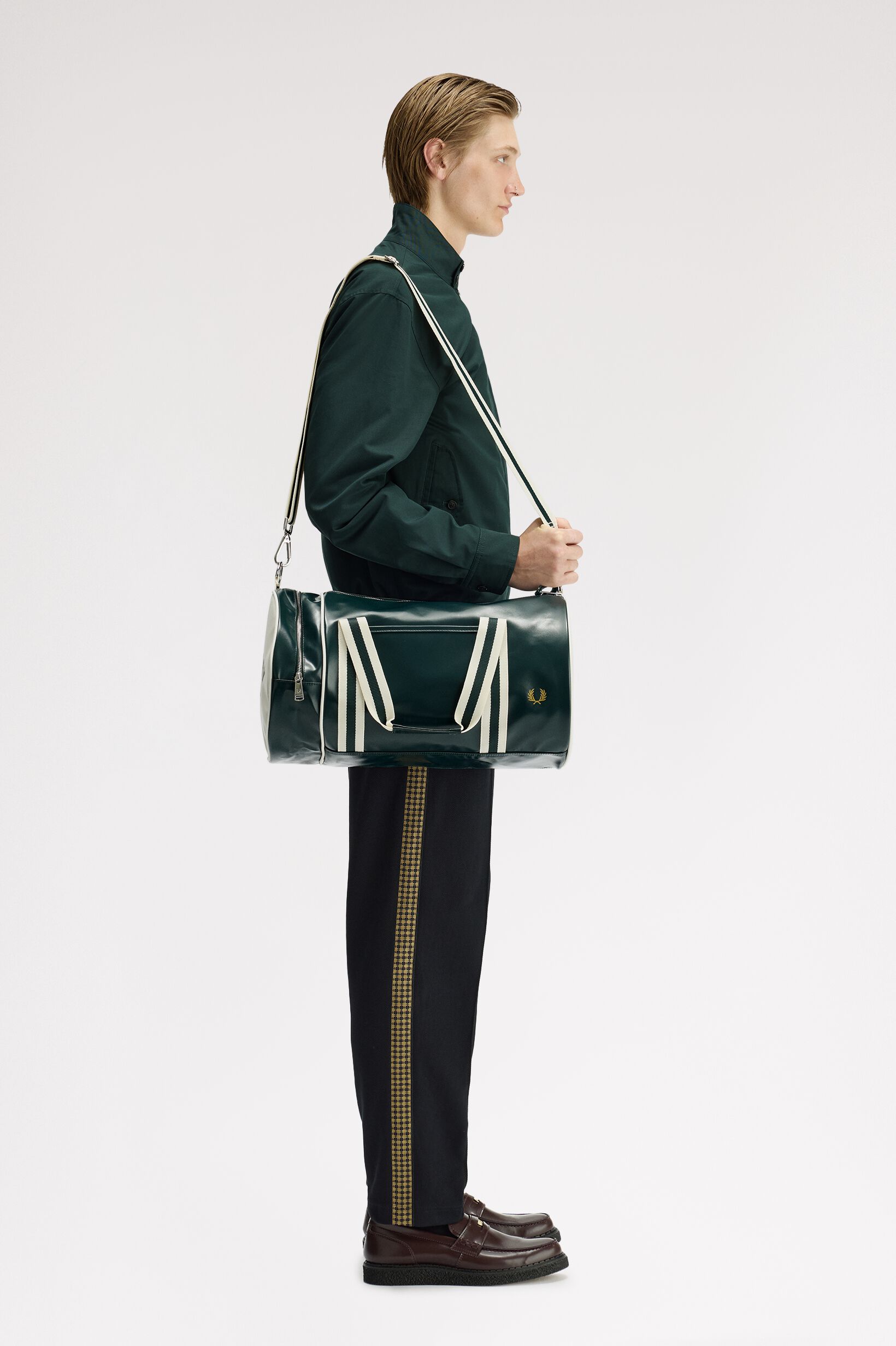 FRED PERRY 「Classic Barrel Bag／クラシックバレルバッグ」|ボストンバッグ|