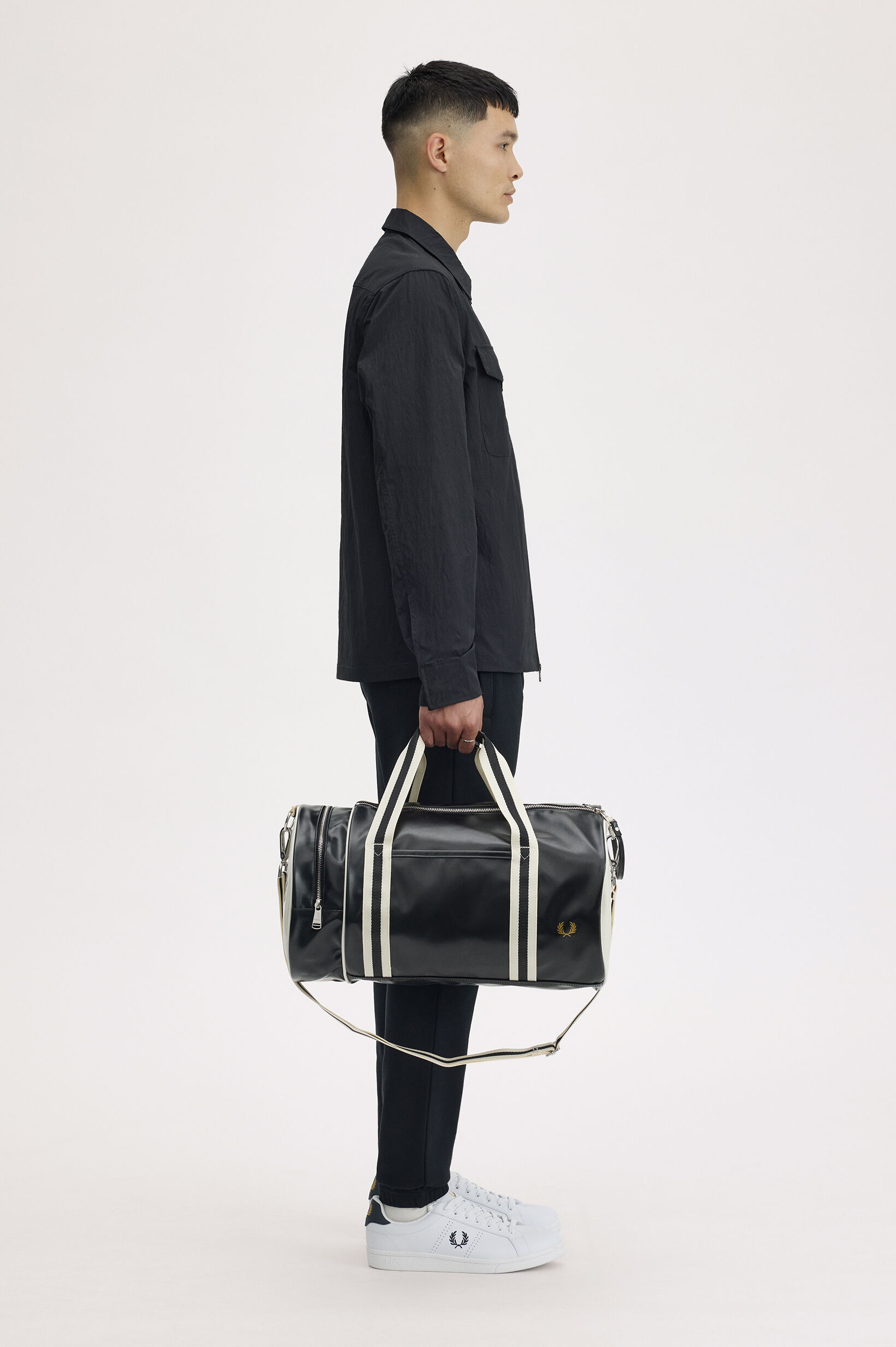 FRED PERRY 「Classic Barrel Bag／クラシックバレルバッグ」|ボストンバッグ|