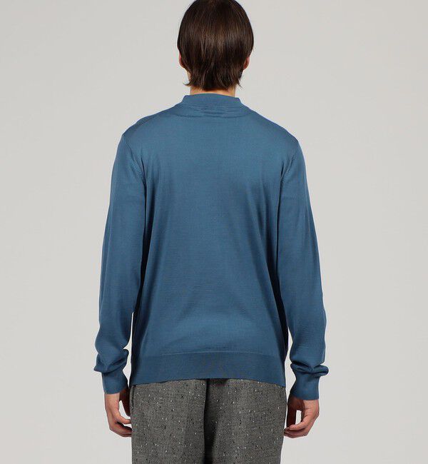 TOMORROWLAND MENS「TOMORROWLAND tricot スーパーファインメリノウール モックネックプルオーバー」|ニット・セーター|