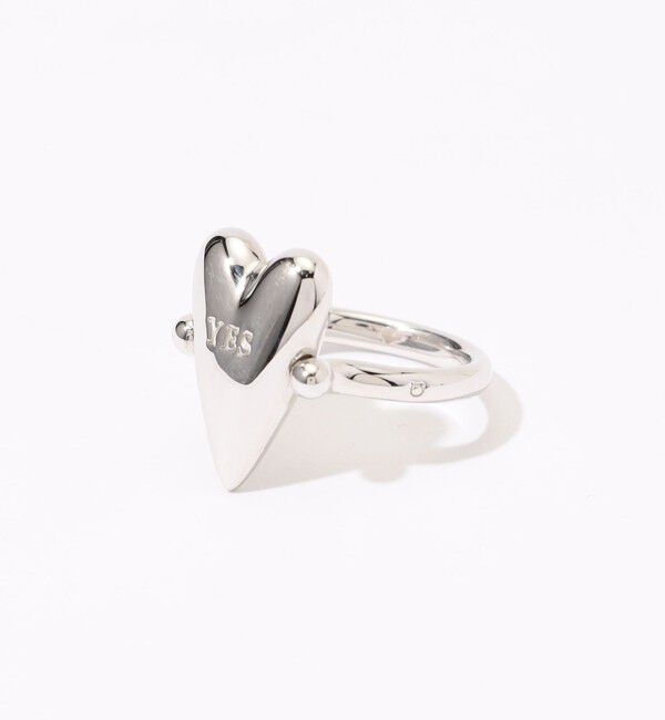 TOMORROWLAND GOODS「avgvst Heart of Avgvst Flip シルバーリング」|リング|