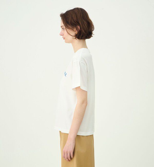 MACPHEE「コットンロゴプリント Tシャツ」|Tシャツ・カットソー|