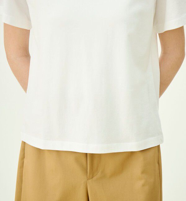 MACPHEE「コットンロゴプリント Tシャツ」|Tシャツ・カットソー|