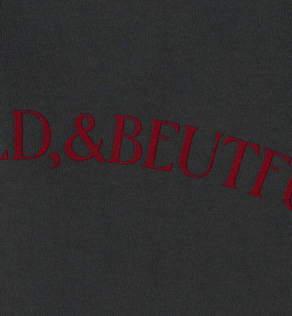 MACPHEE「コットンロゴプリント Tシャツ」|Tシャツ・カットソー|