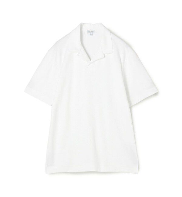 TOMORROWLAND BUYING WEAR「SUNSPEL コットンタオリング ポロシャツ」|ポロシャツ|11 White