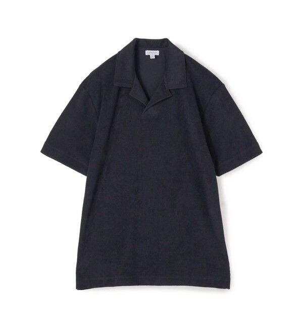 TOMORROWLAND BUYING WEAR「SUNSPEL コットンタオリング ポロシャツ」|ポロシャツ|69 Navy