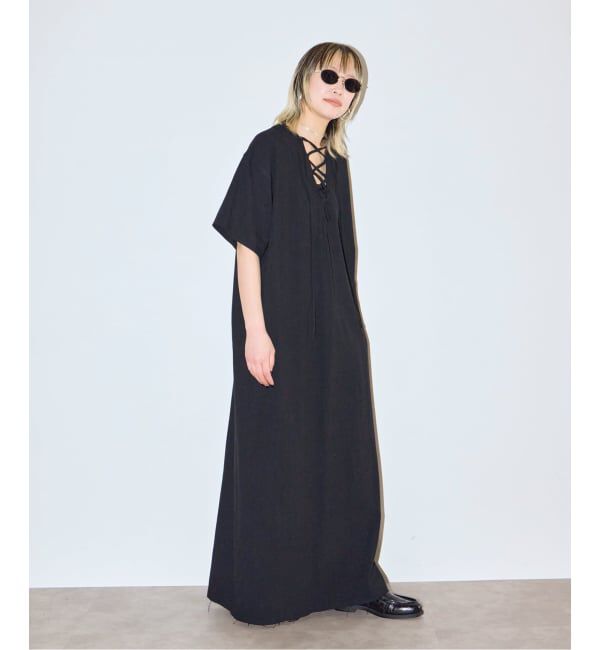  「LACE UP DRESS：ワンピース」|ワンピース|