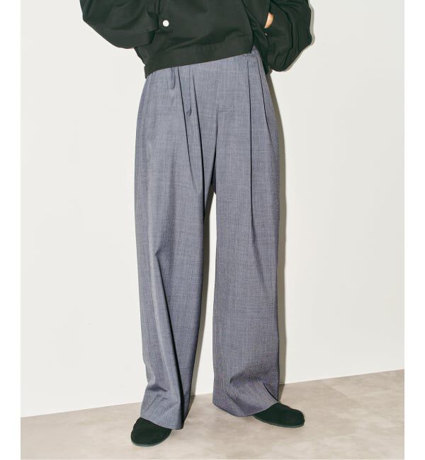  「《予約》SLACKS パンツ」|スラックス|グレーA