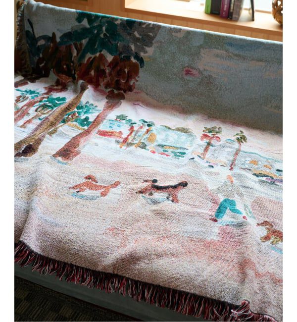 journal standard Furniture「【ヒラノトシユキ】JSF別注 JQ THROW　スローケット」|ブランケット|